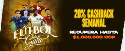 Cashback VIP Semanal roulette online promotion